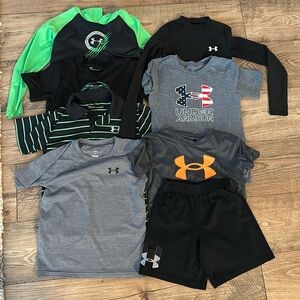 Boys size 7 UA Bundle